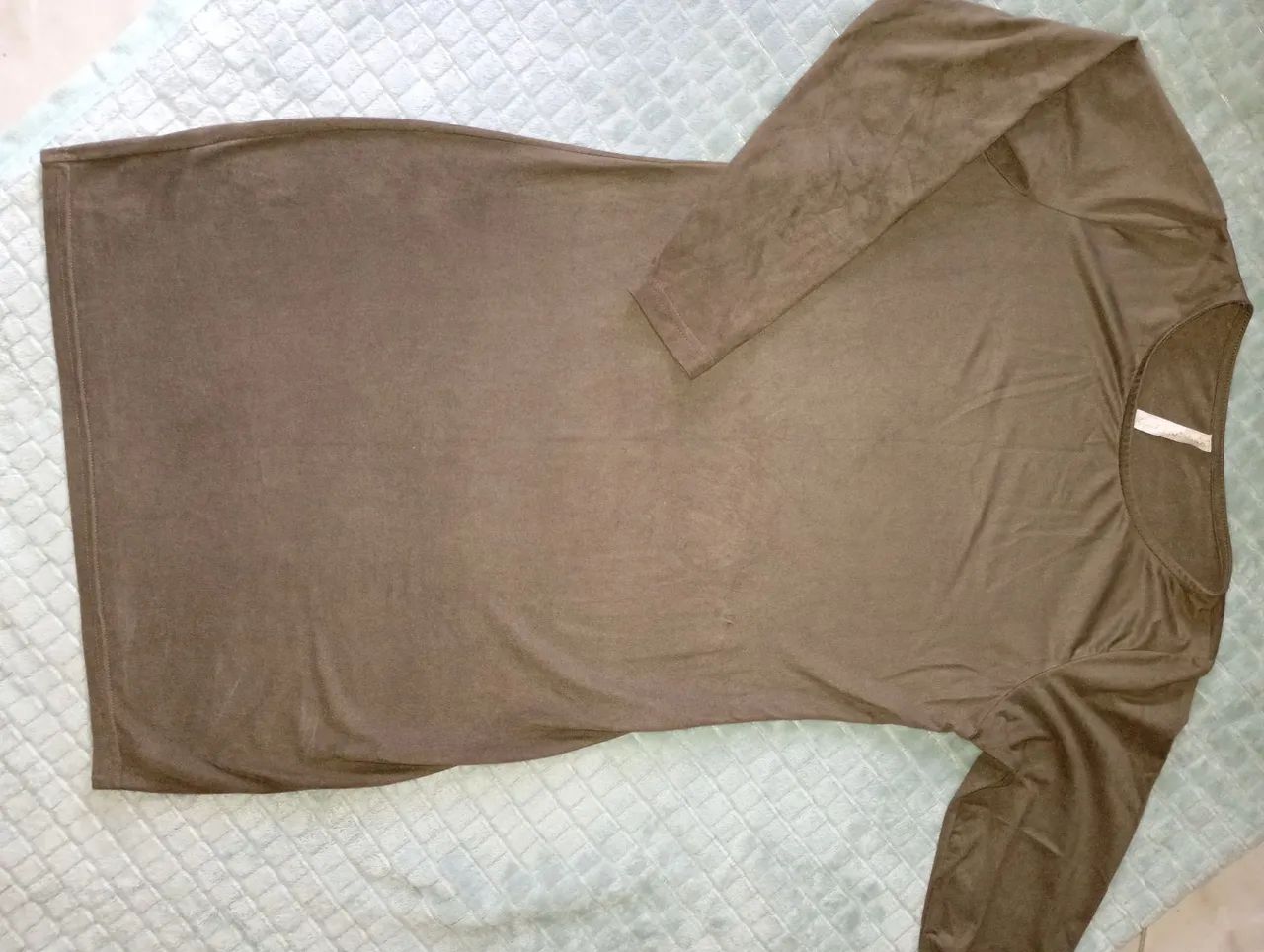 Vestido em camurça tamanho 36  - Foto 2