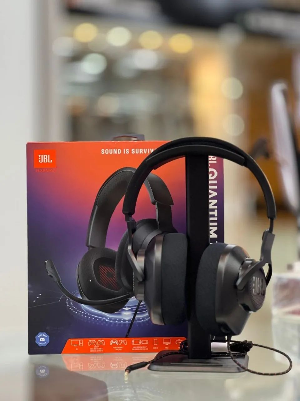 HEADSET JBL QUANTUM 100 M2 PRETO