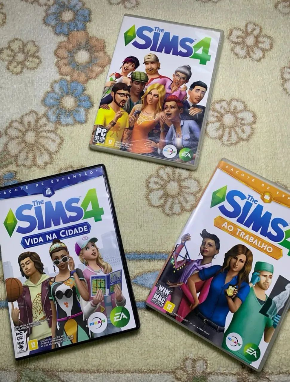 Conjunto The sims 4 + expansões 