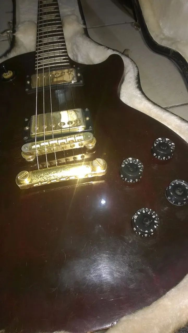 Gibson Les Paul Studio Deluxe Wine Red 1995 - Foto 2