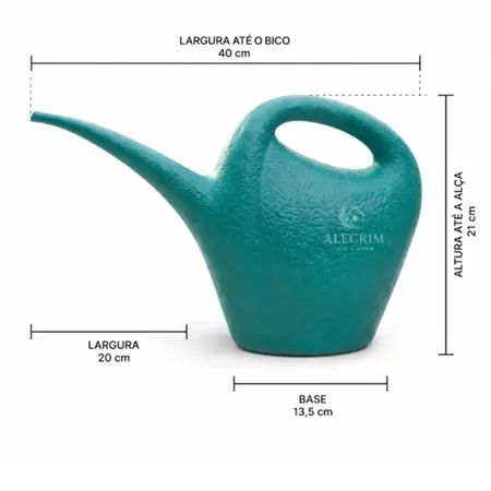 Kit Jardinagem Regador Ferramentas Vaso