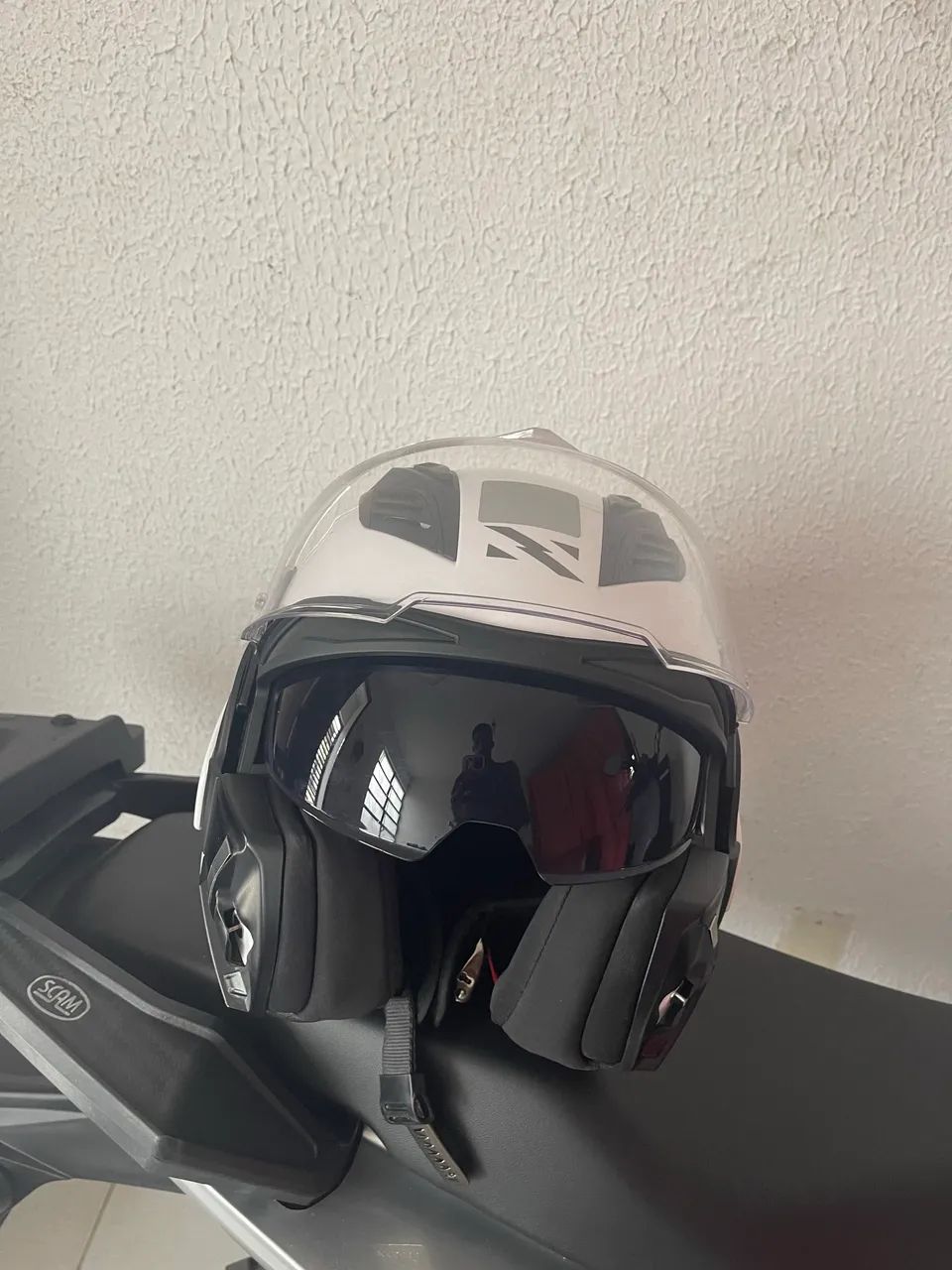 Capacete Norisk Avenger White - Foto 3