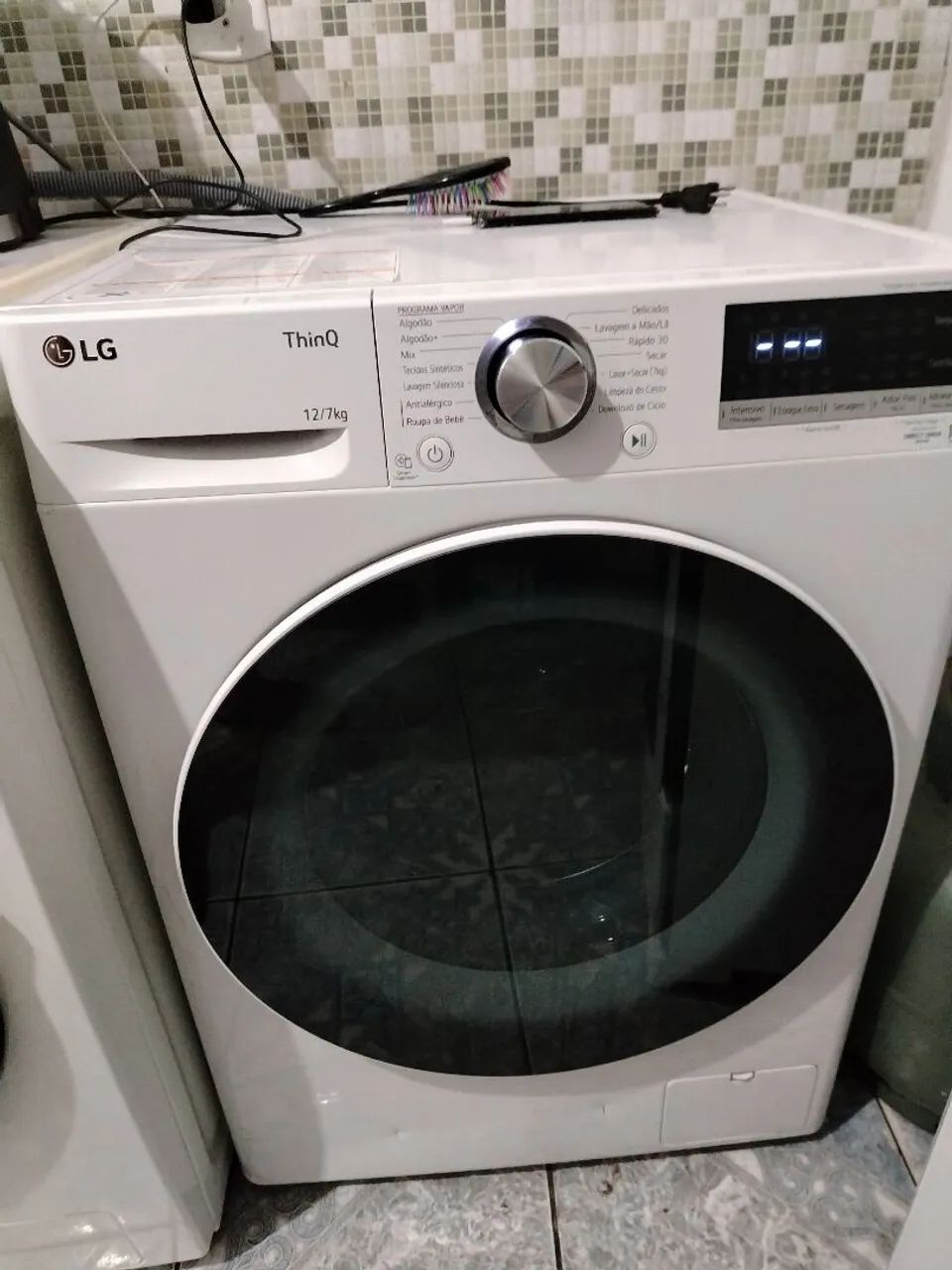 Máquina LG lava e seca 12 kg - Foto 2