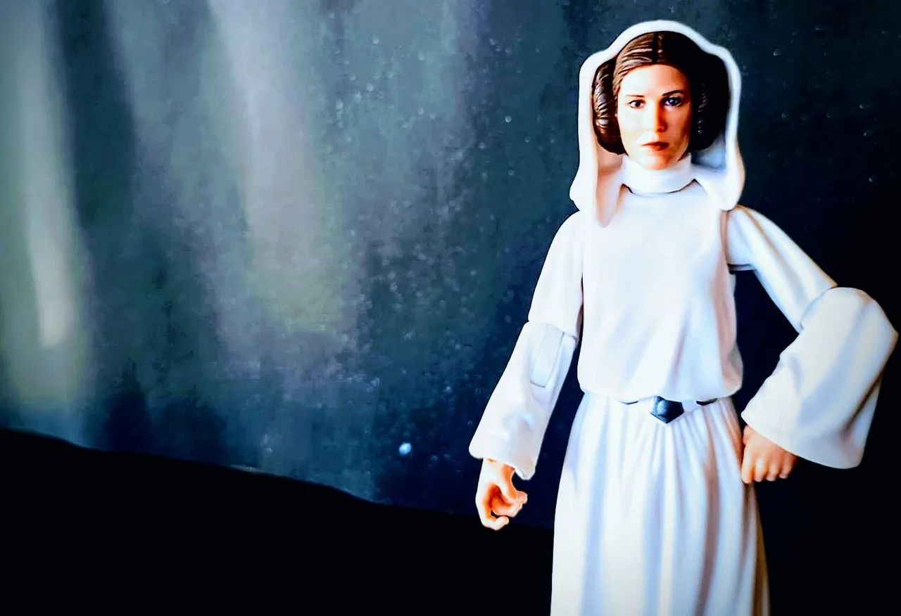 Action figure Princesa Léia Uma nova esperança, Black séries 