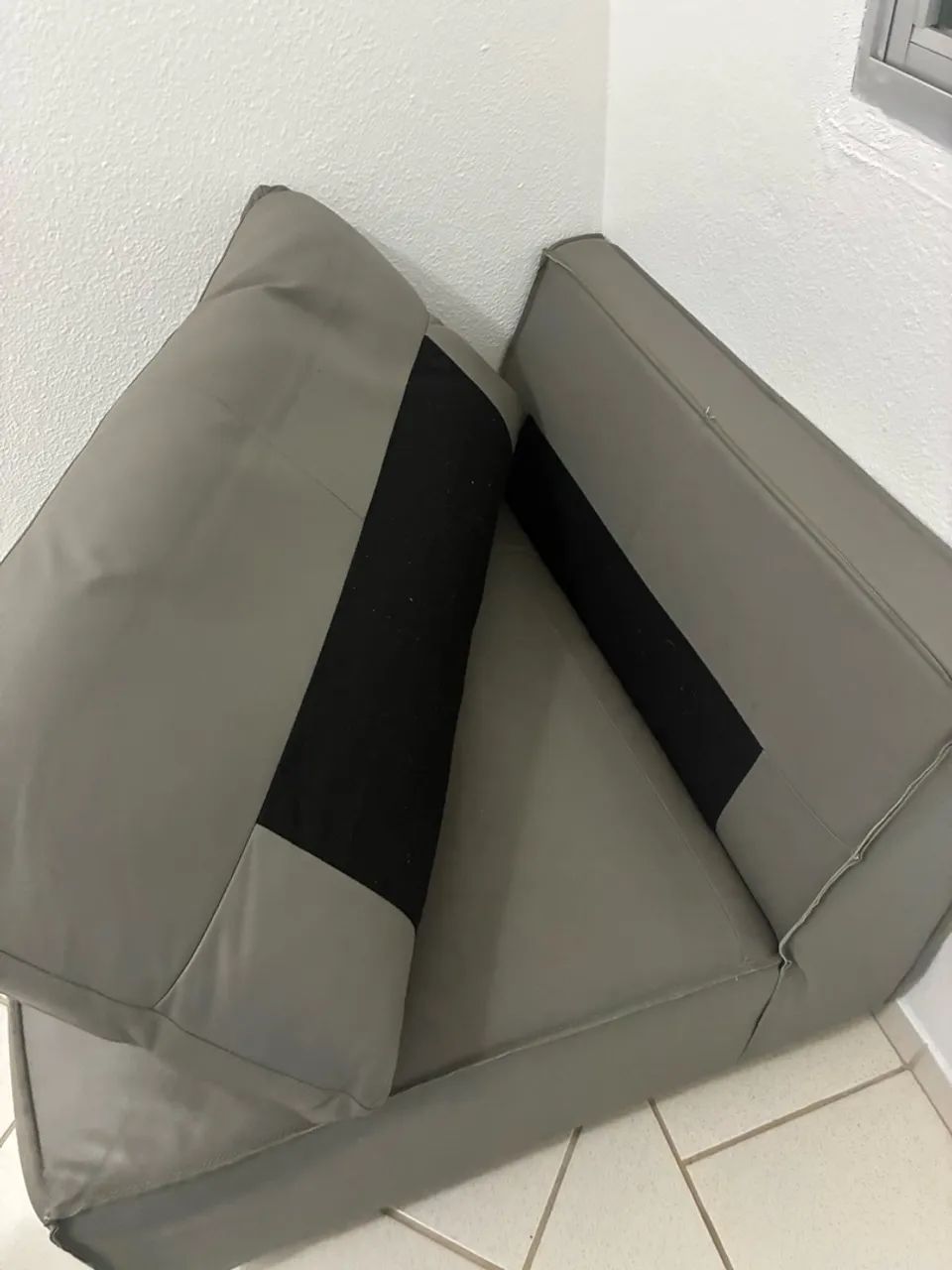 Poltrona de couro 87x85 cm - Foto 4