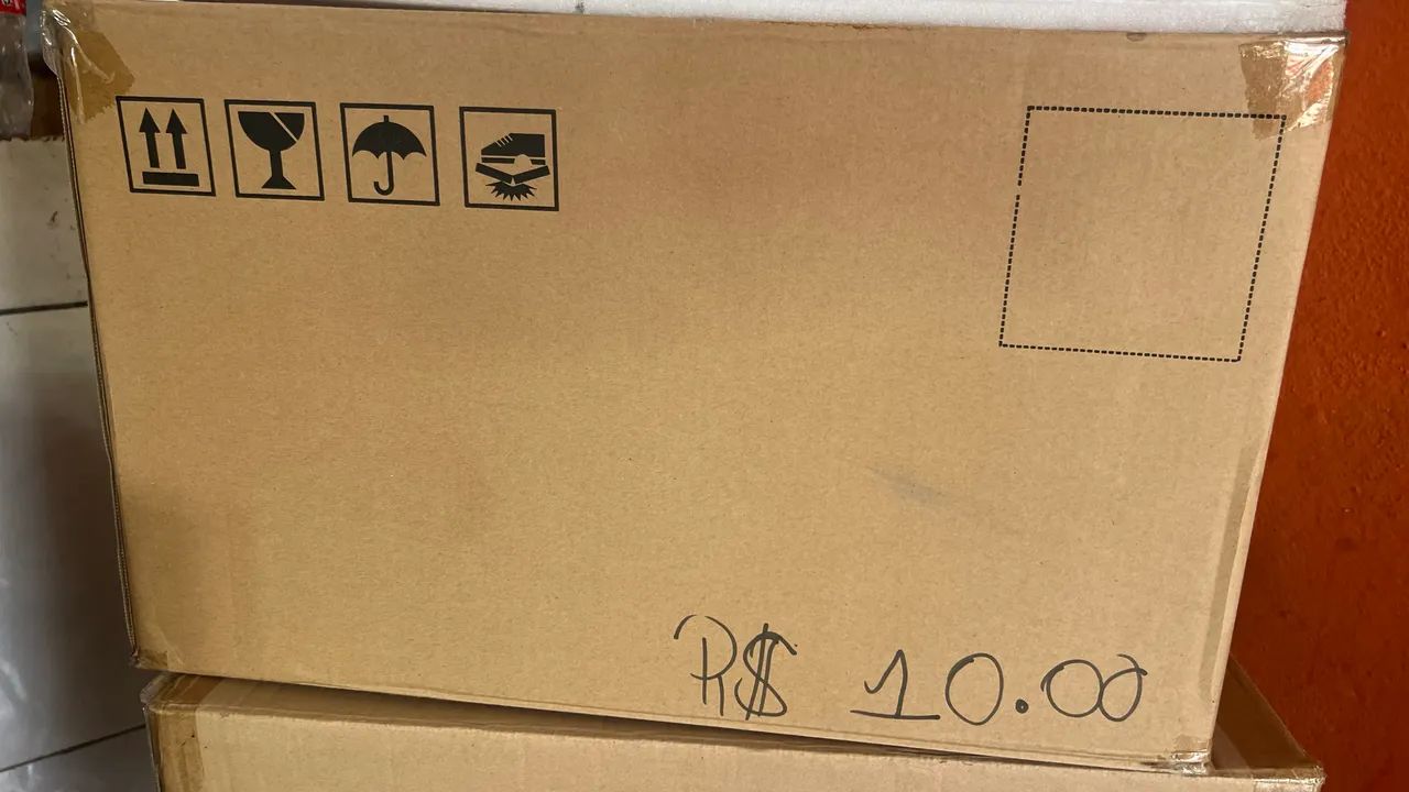 Caixa de papelão reforçada para mudança - Foto 2