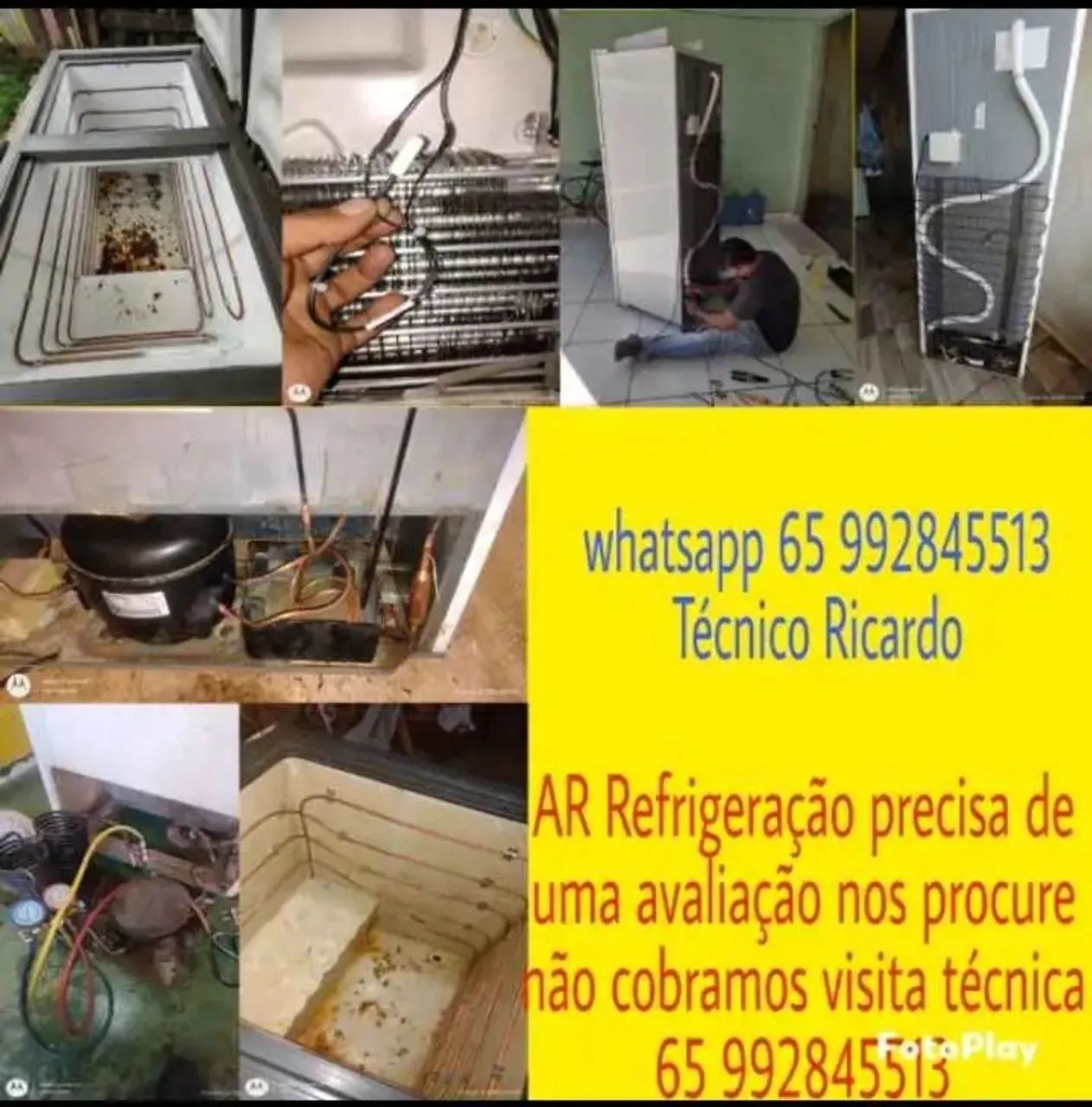 Conserto de geladeira 