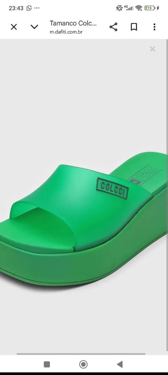 Plataforma Colcci original 