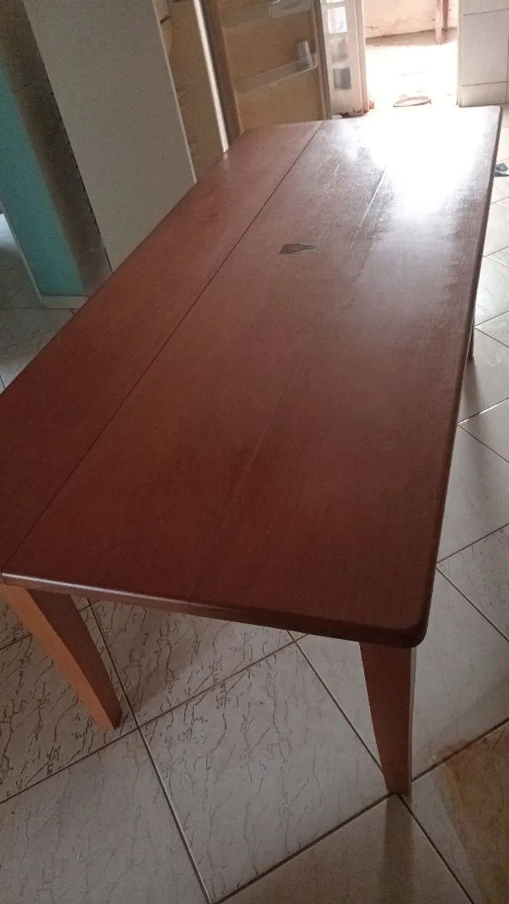 Mesa Madeira Natural - Foto 2