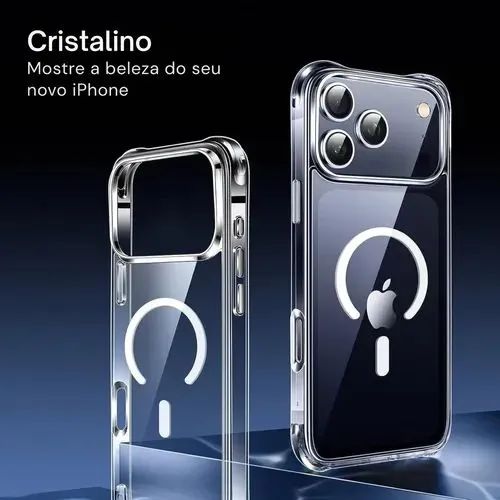 Case de iPhone com indução 