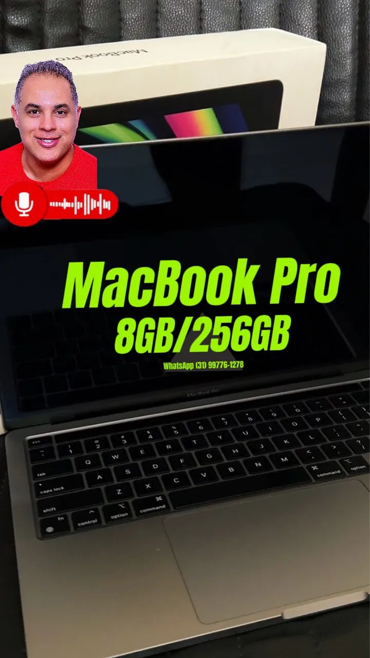 MacBook Pro M1 - 8GB RAM | 256GB SSD | Touch Bar - Foto 4
