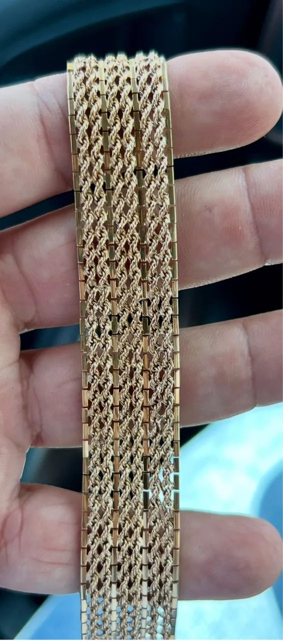 Pulseira em ouro 18k - Foto 4