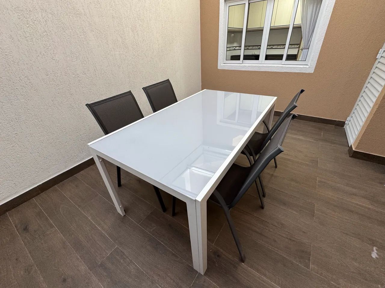 Mesa de jardim 4 cadeiras