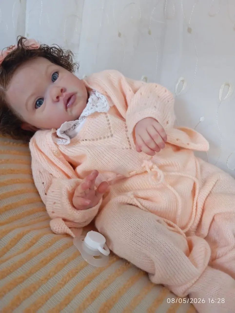 Boneca reborn nova baixei preciso vender urgente  - Foto 5