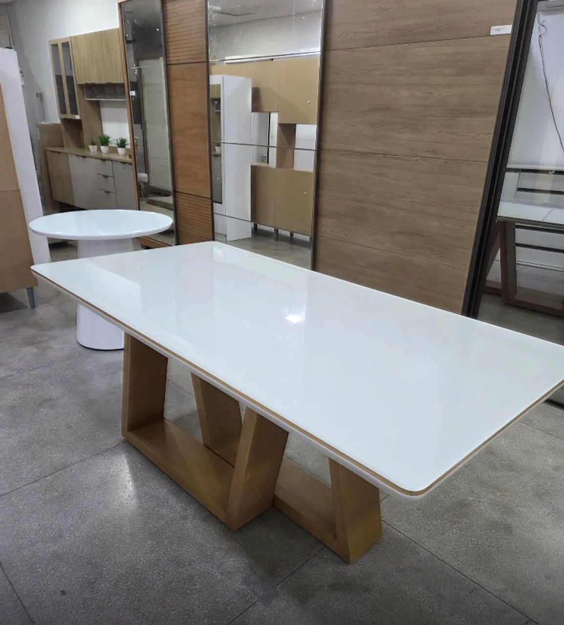 Mesa de Jantar Nova Direto da Fábrica - Vários Tamanhos e Modelos - Foto 4