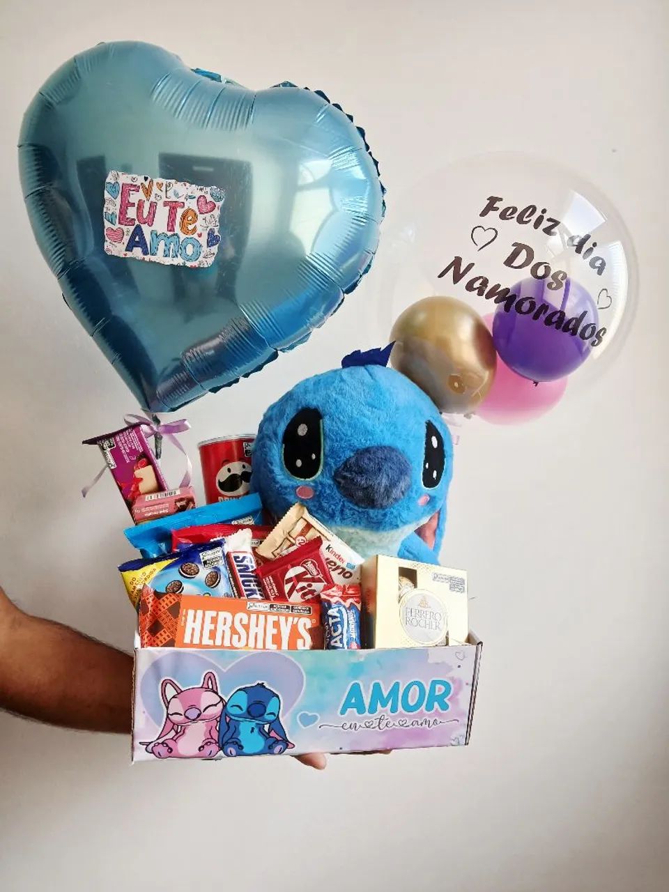 Cesta.;  de café da manhã cestas chocolate buquê caneca personalizada  - Foto 5