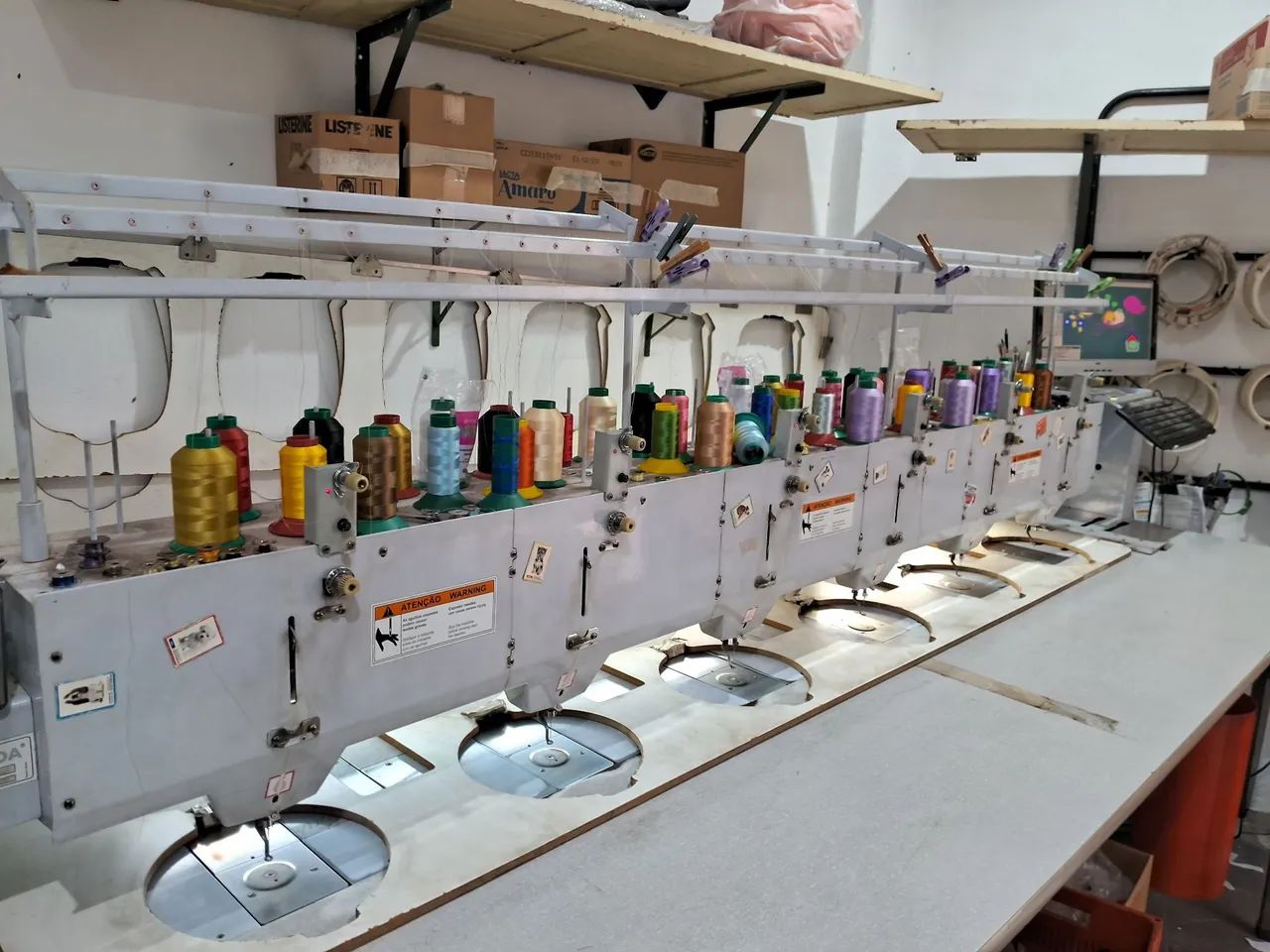 Máquina de bordar Maqborda 6 cabeças  - Foto 2