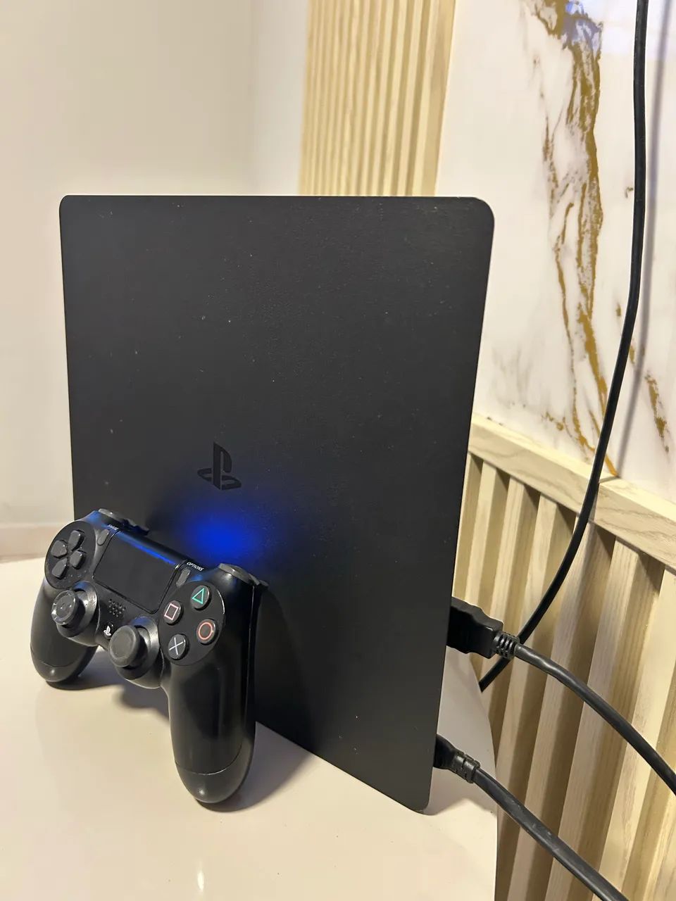 Ps4 slim perfeito estado - Foto 3
