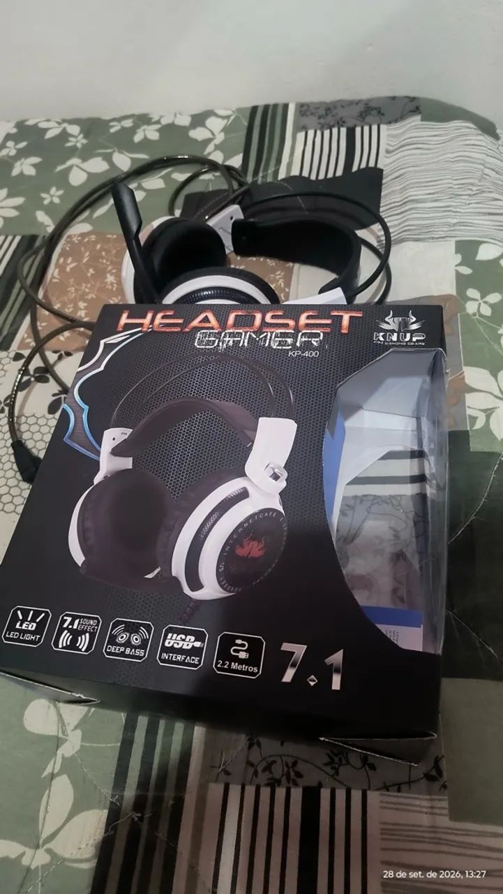 Headset knup novo  - Foto 2