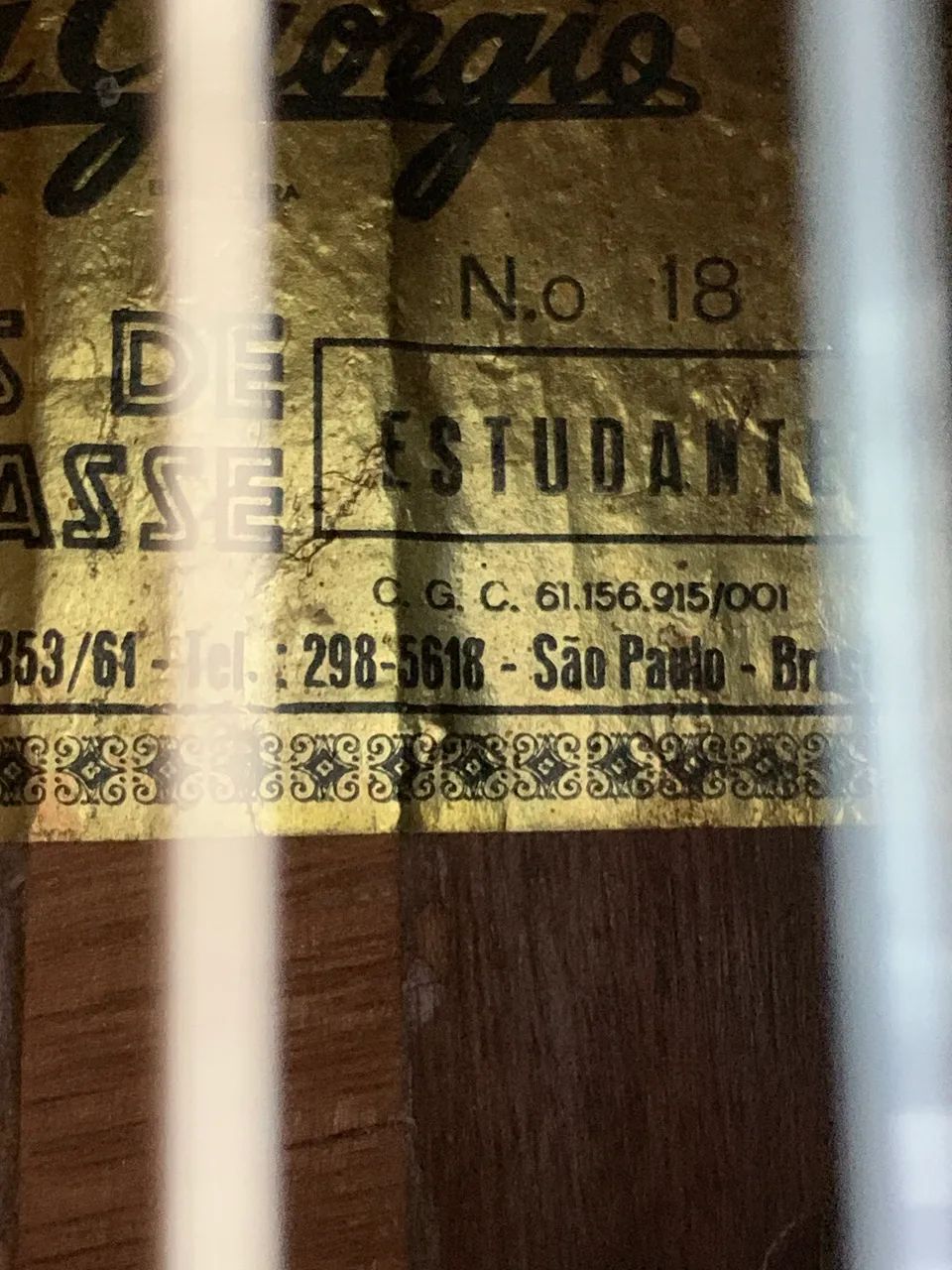 Violão DiGiorgio série ouro  - Foto 2