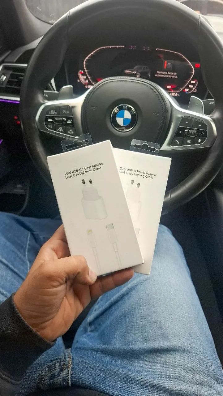 Carregador iphone turbo Lightning 20w