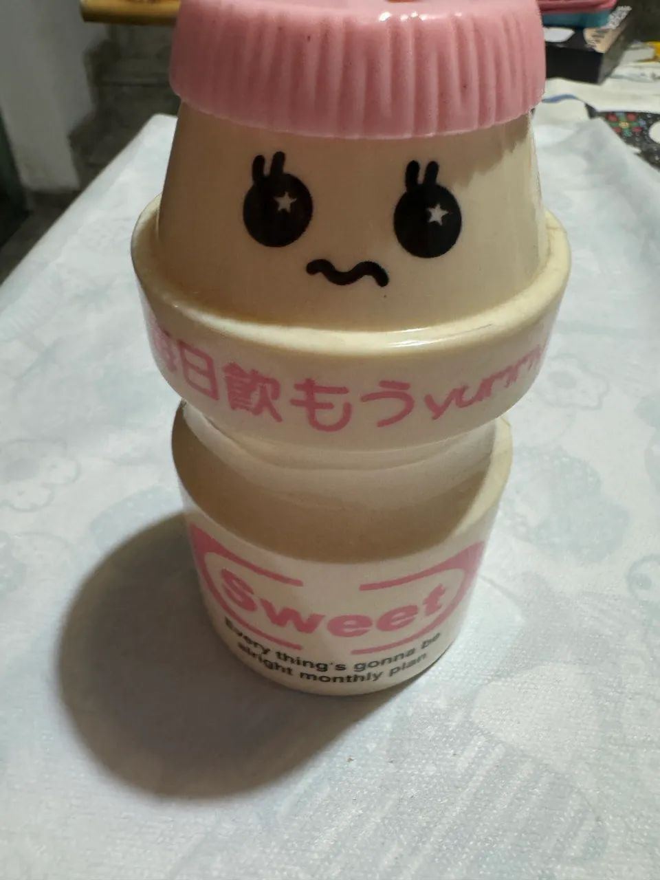 Cofre/Enfeite fofo de Yakult - Foto 4