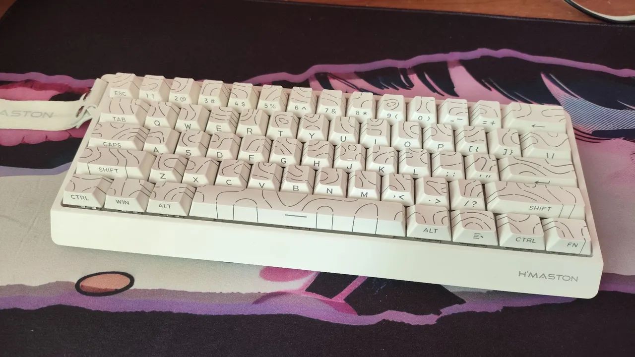 Teclado mecânico sem fio 60% hotswap - Foto 5
