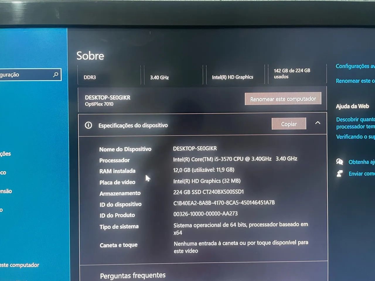 PC 12gb de ram, Core i5 com SSD - Foto 2