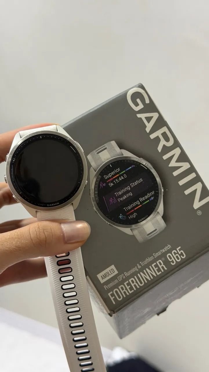 Garmin Forerunner 965 Original - Com Caixa | Branco - Foto 3