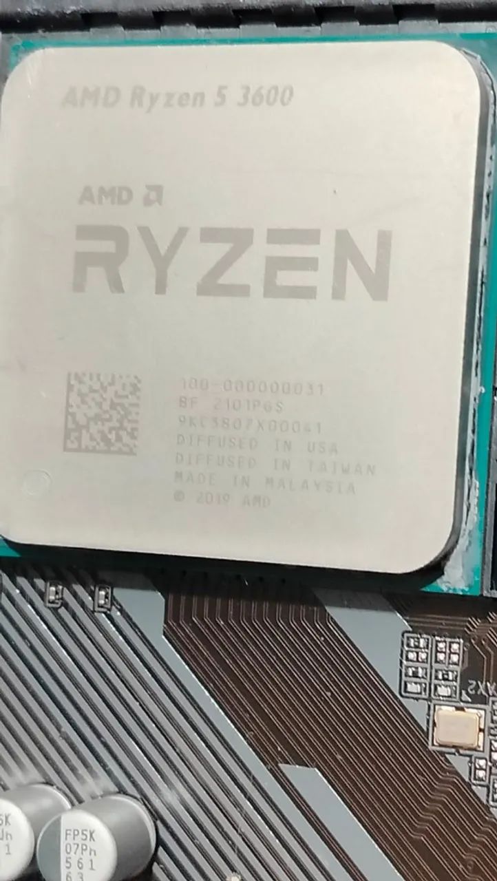 Kit Ryzen 5 3600 + b450m aorus  - Foto 2