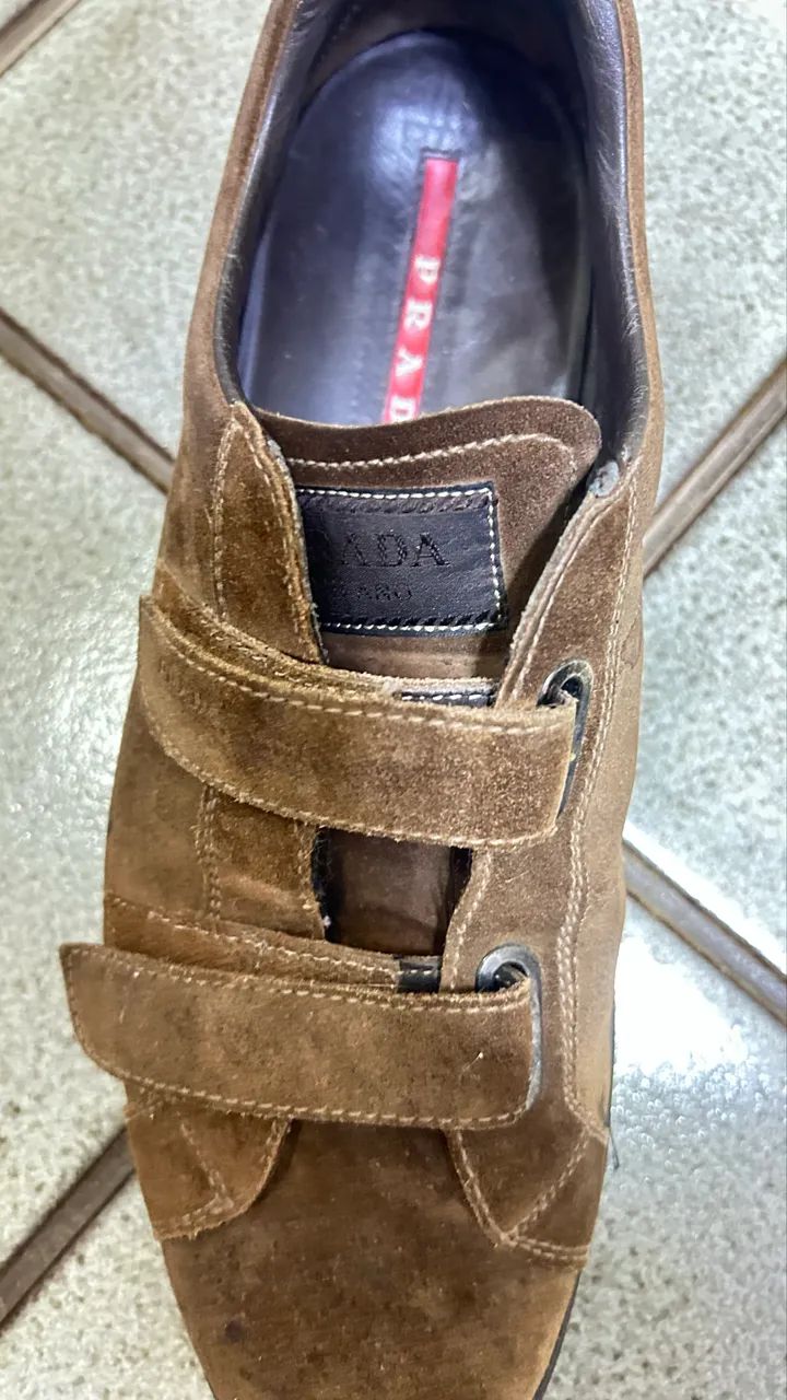 Prada Original Masculino em Camurça 39 - Calçados - Setor de