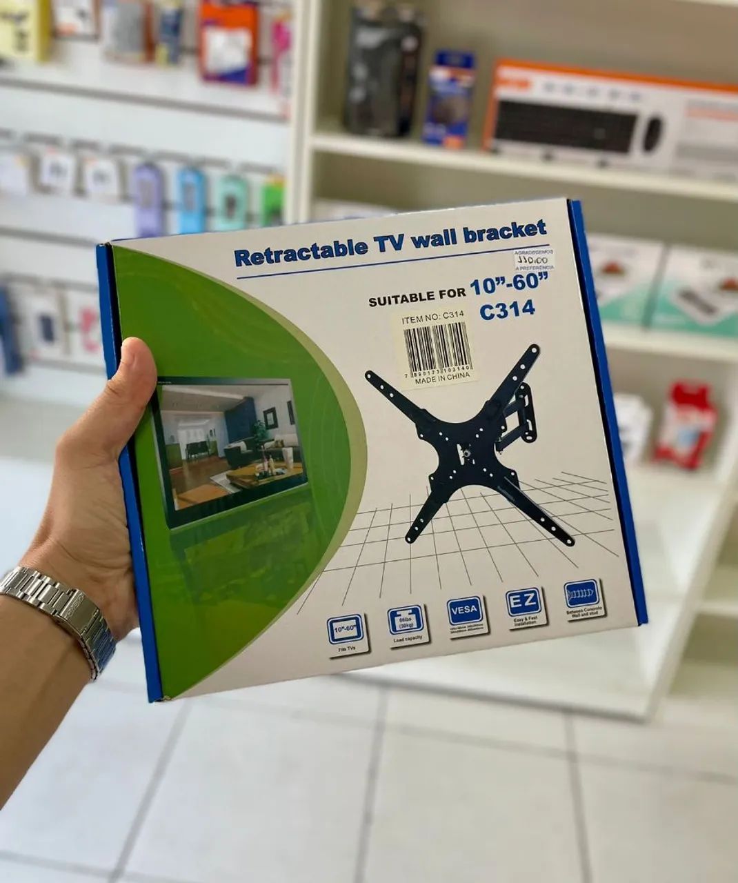 Suporte para tv até 60 polegadas / entregamos em toda Manaus 