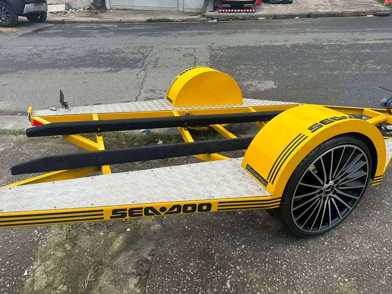 Carretinha de jet-ski personalizada - Foto 2