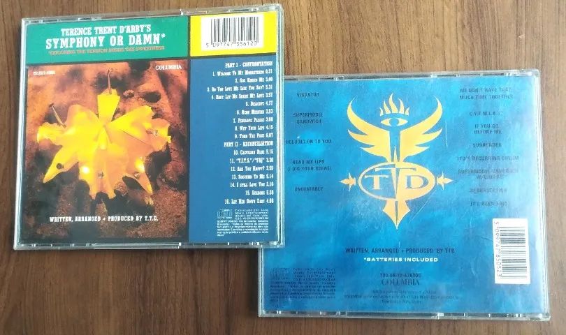 CDs Terence Trent D'Arb - Symphony or Damn & Vibrator - Foto 2