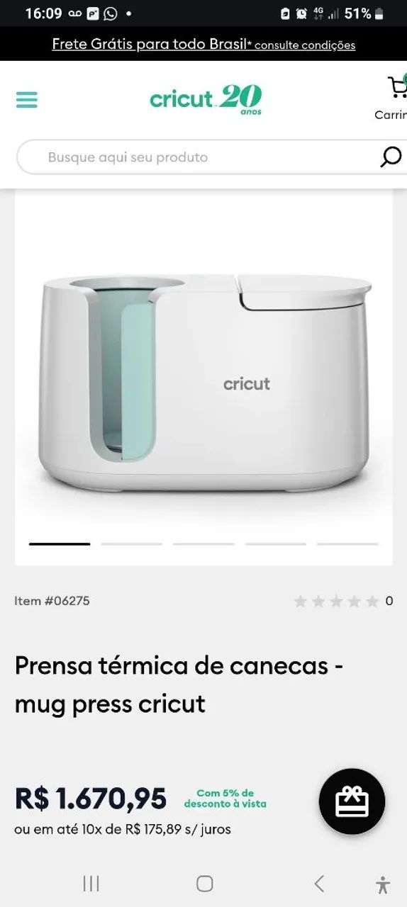 Cricut Mug Press - Foto 4
