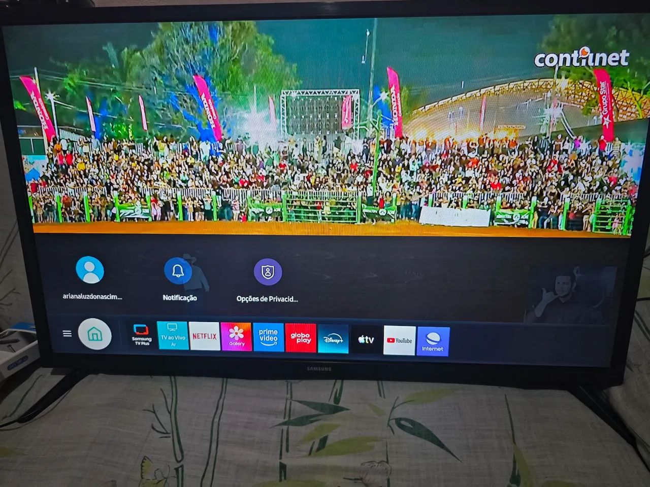 Televisão Samsung Smart 32 polegadas  - Foto 3