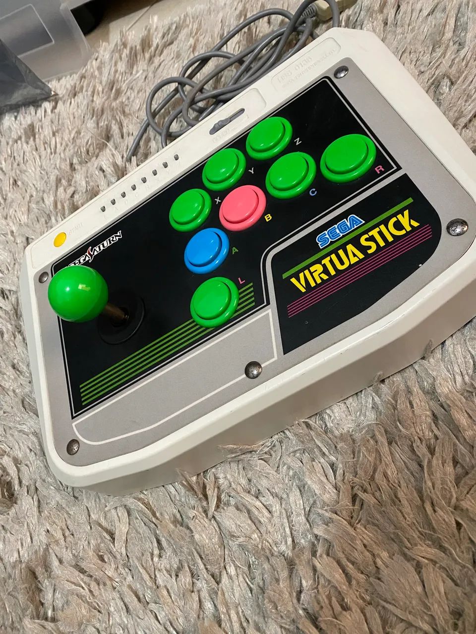 SEGA VIRTUA STICK - ARCADE STICK ORIGINAL SEGA SATURN - Foto 5