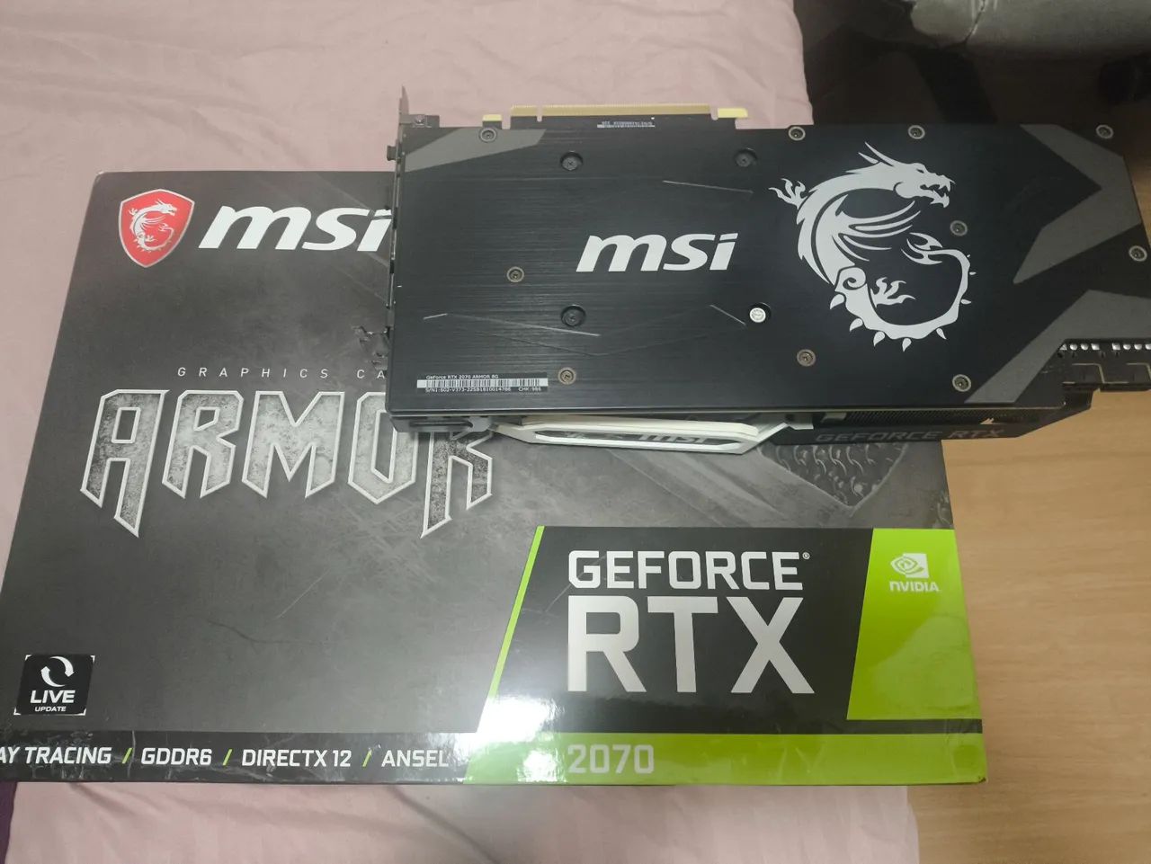 RTX 2070 MSI 8G - Foto 2