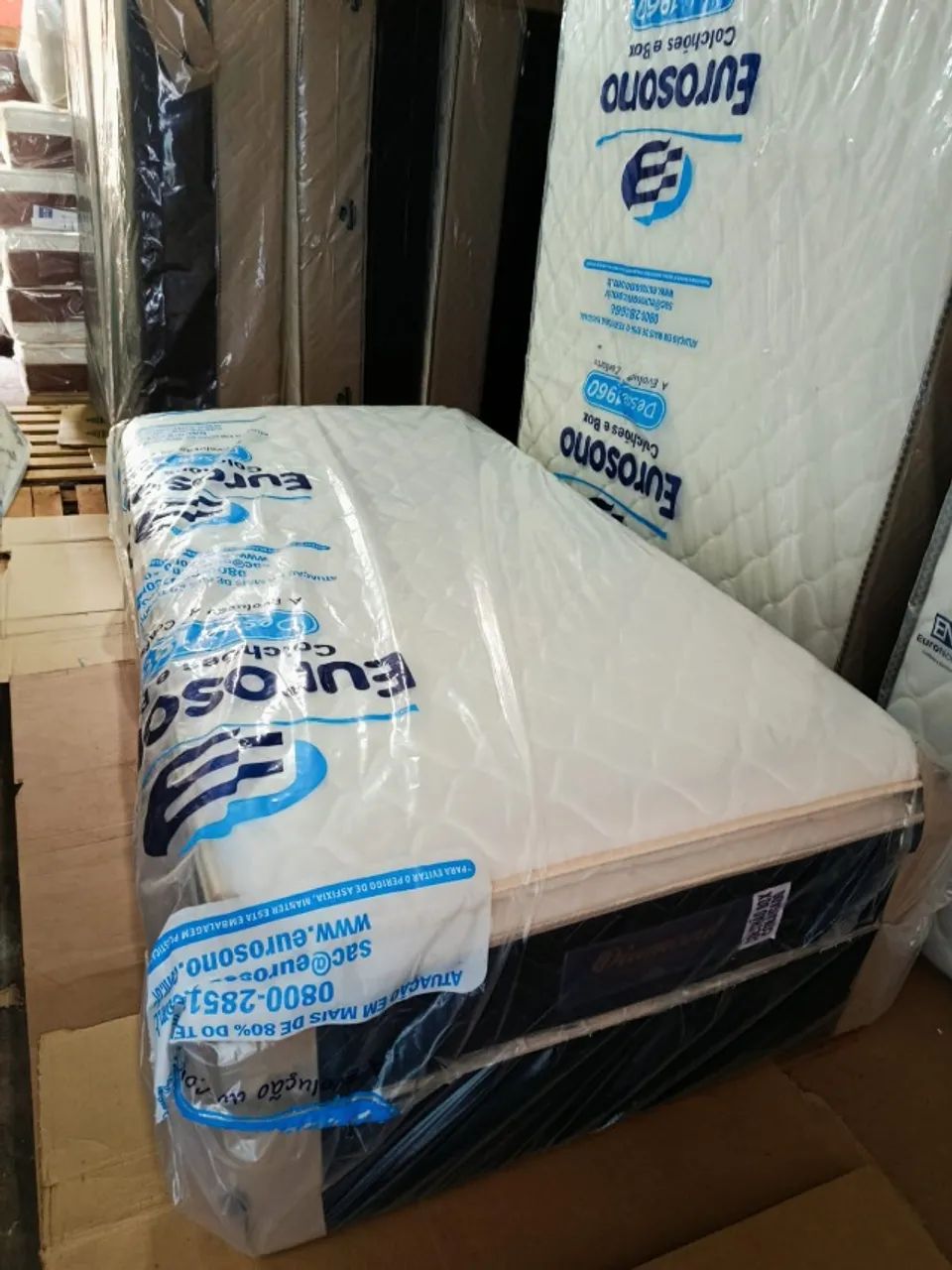 Cama Unibox Solteirão Diamond Com espuma premium 1.00 x 1.98 - Foto 2