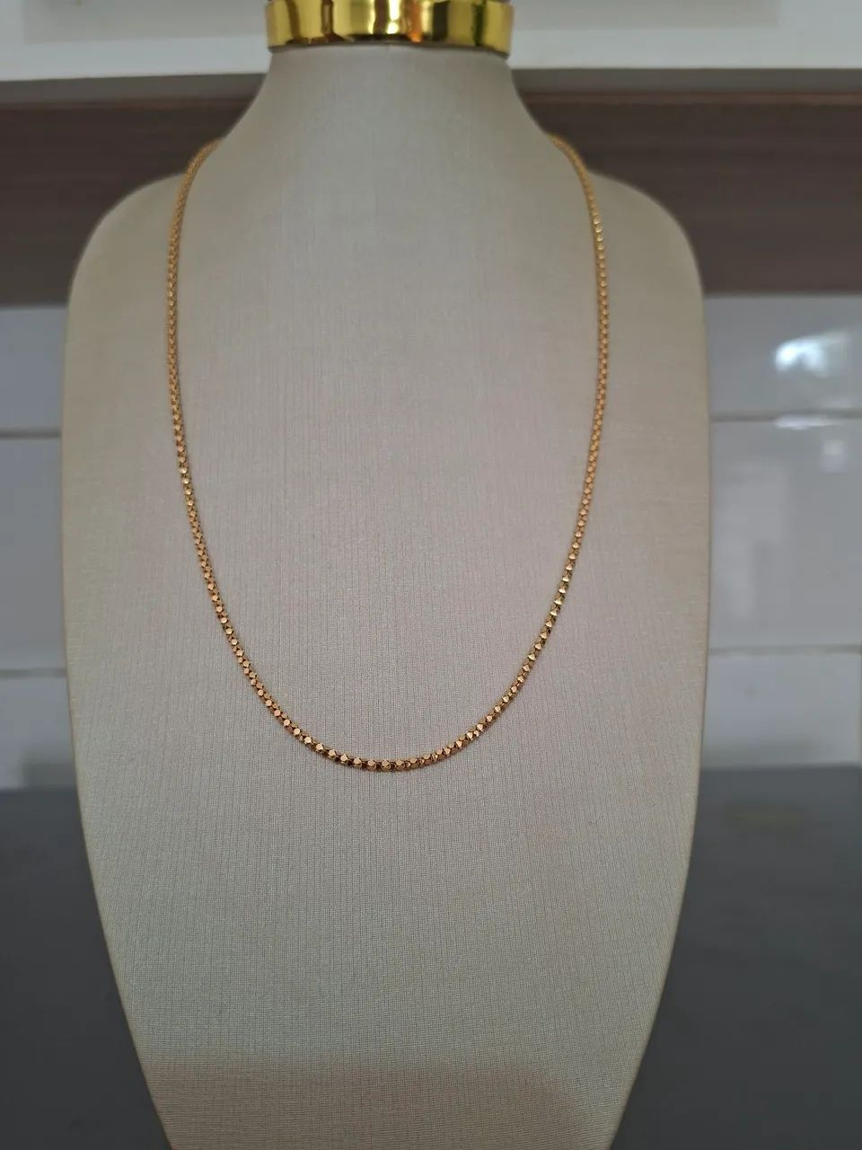 Vendo corrente feminina de ouro 18k  - Foto 2