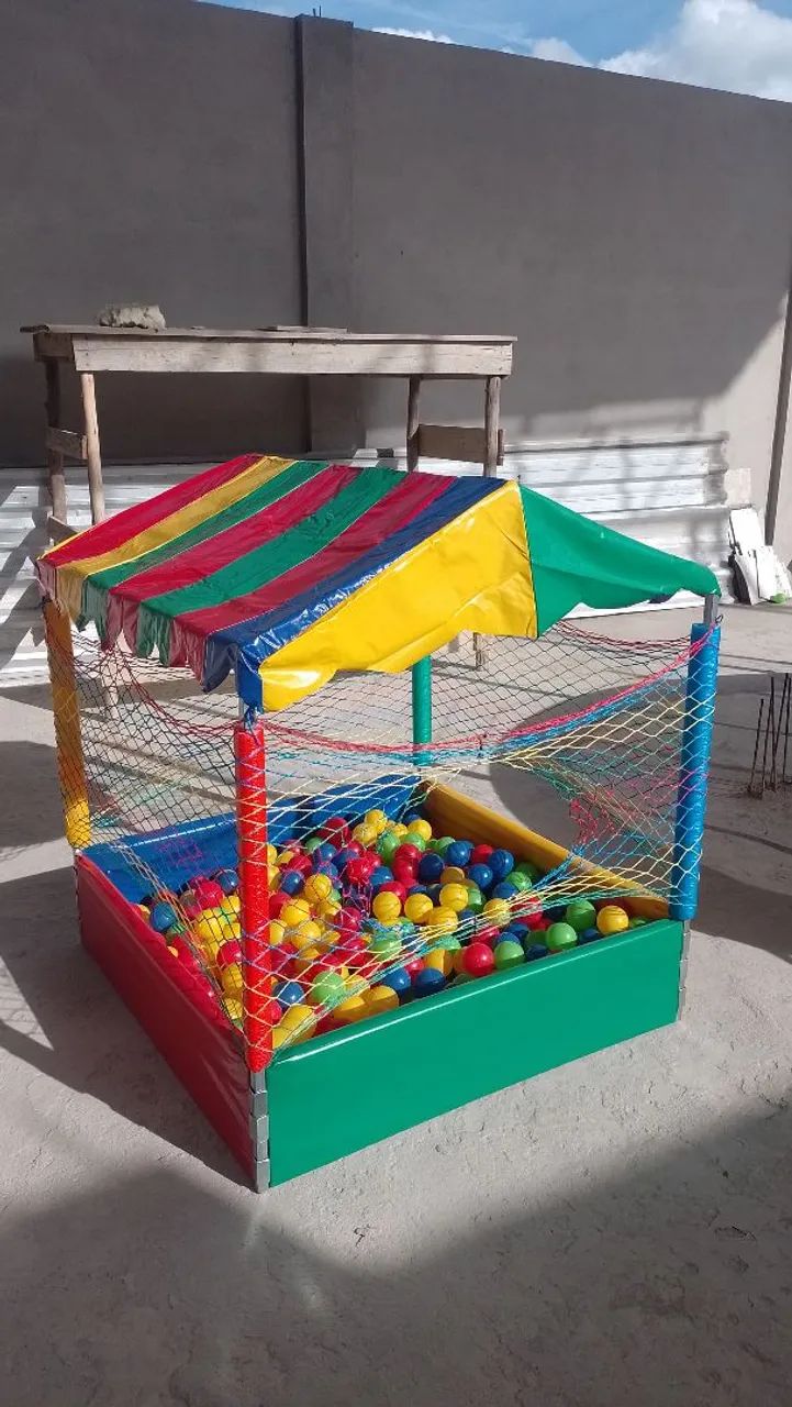 Pula pula e piscina de bolinha  - Foto 5
