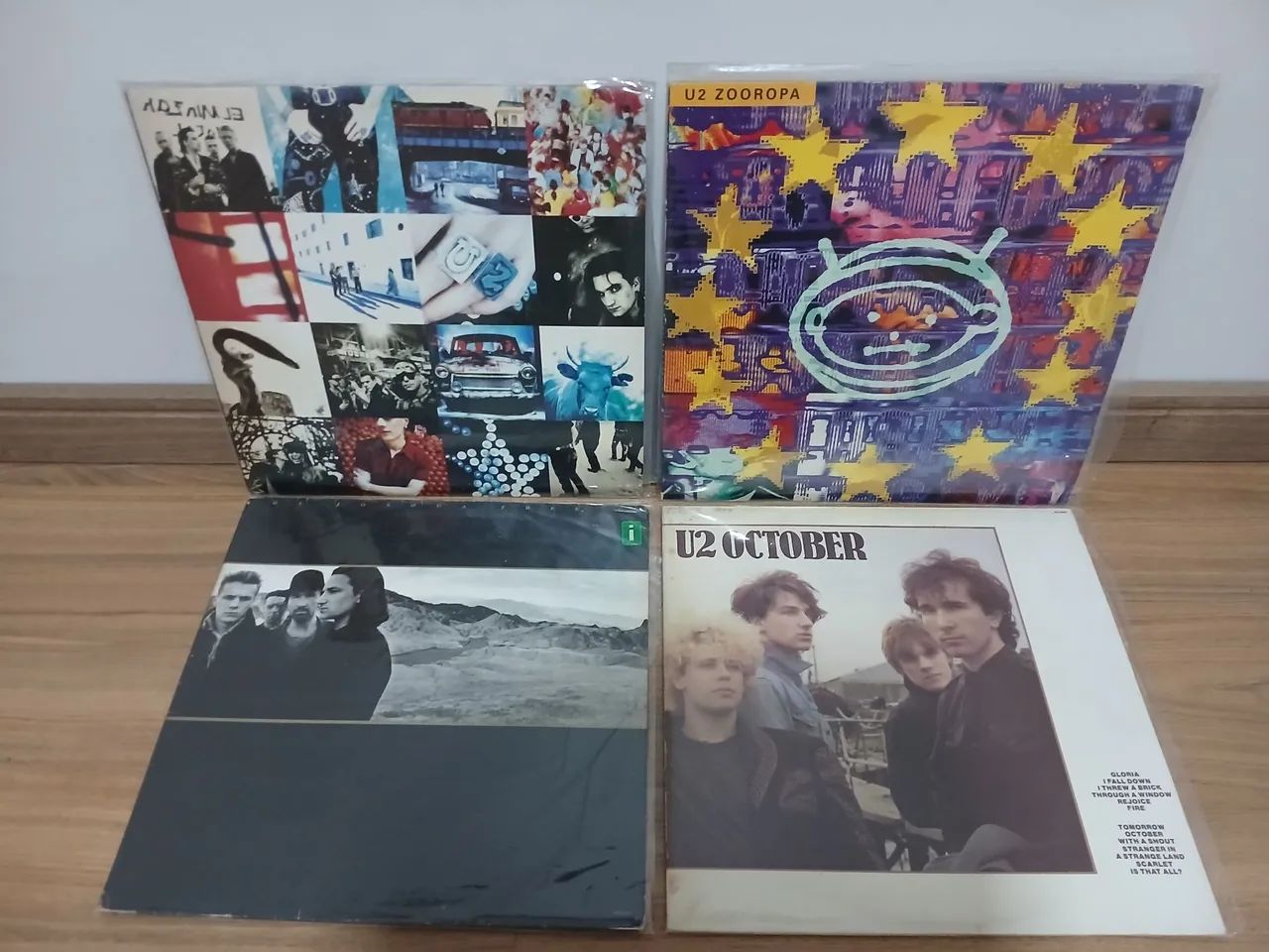 Disco vinil u2