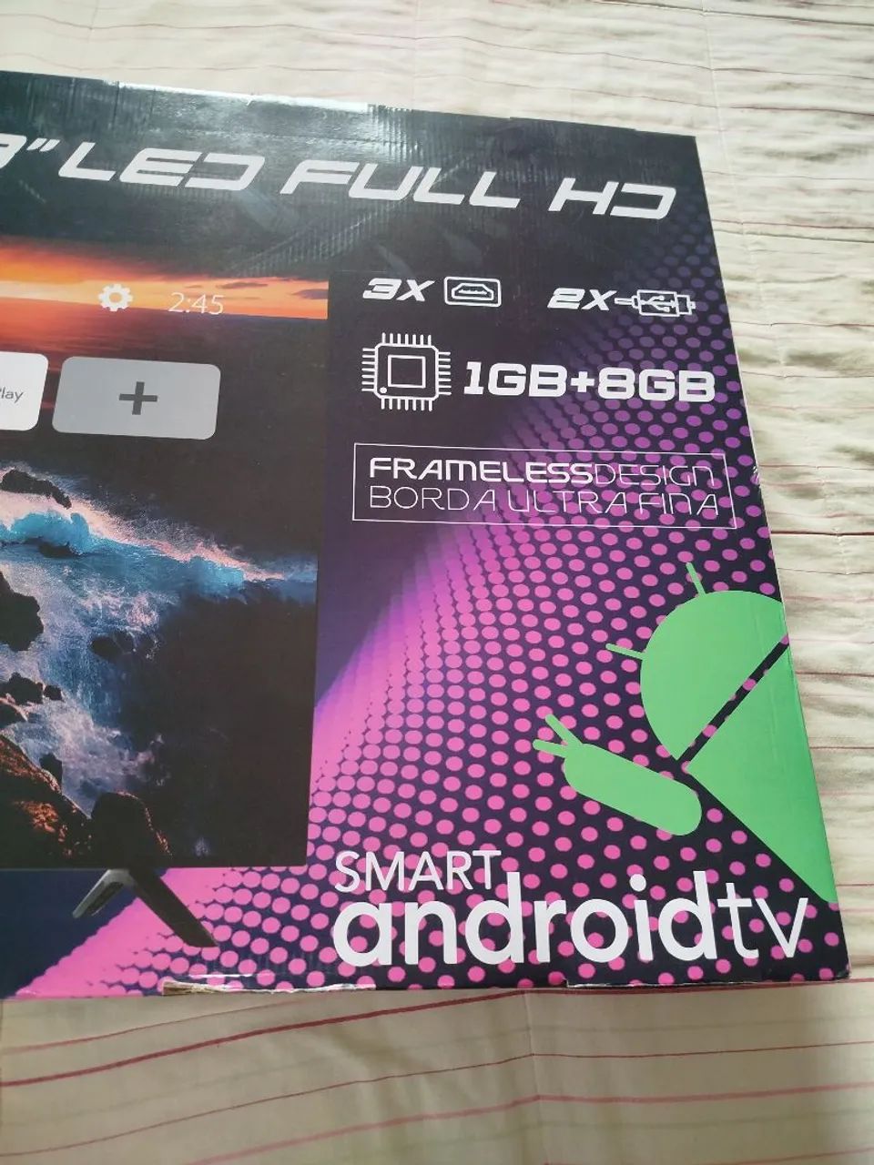 Smart TV Ikeda de 43 polegadas, modelo LED Full HD.  - Foto 2