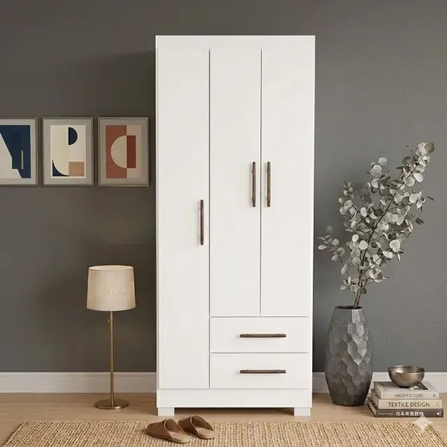 Guarda Roupa Isis Branco (produto de loja)*