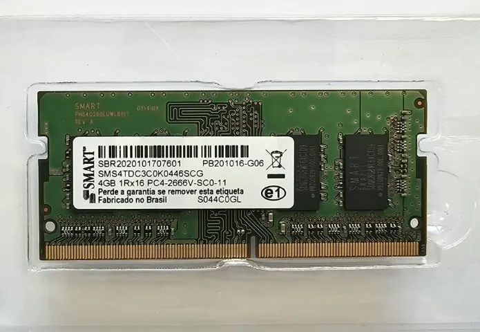 Memória RAM 4GB DD4 - NOTEBOOK - Foto 3