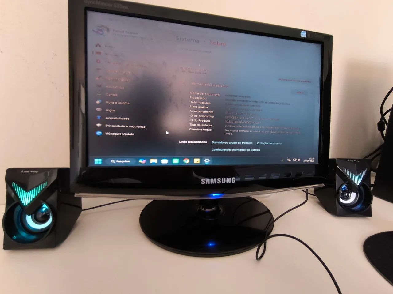 Computador Core i5 8gb e 500gb de HD com HDMI  - Foto 4