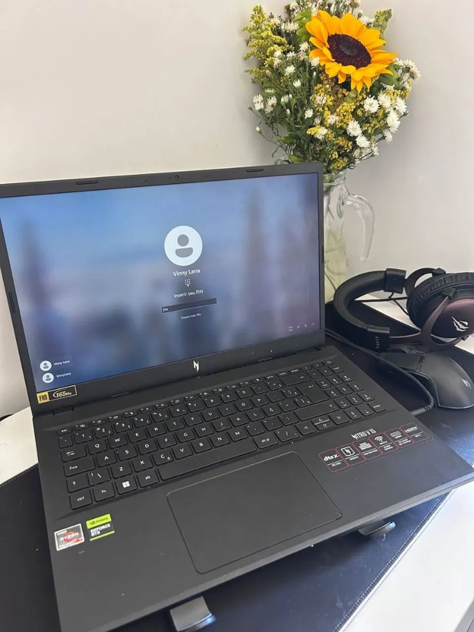 Notebook acer nitro v15
