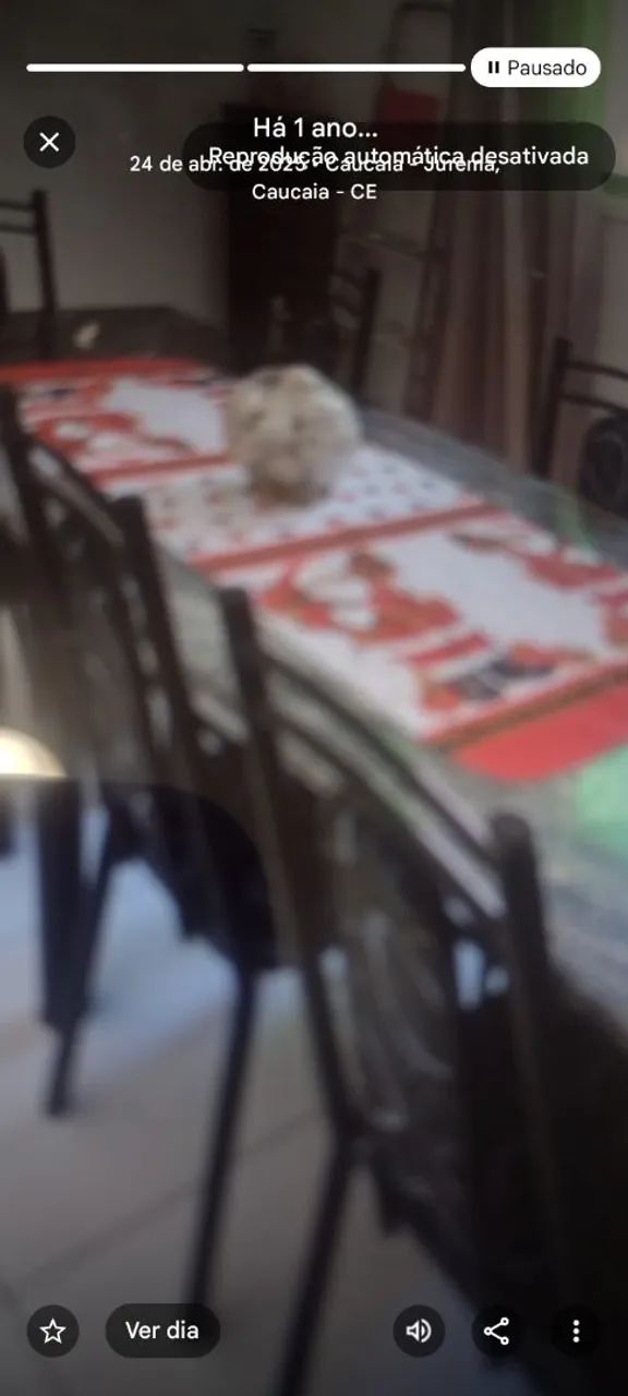 Vendo mesa 6 cadeiras 
