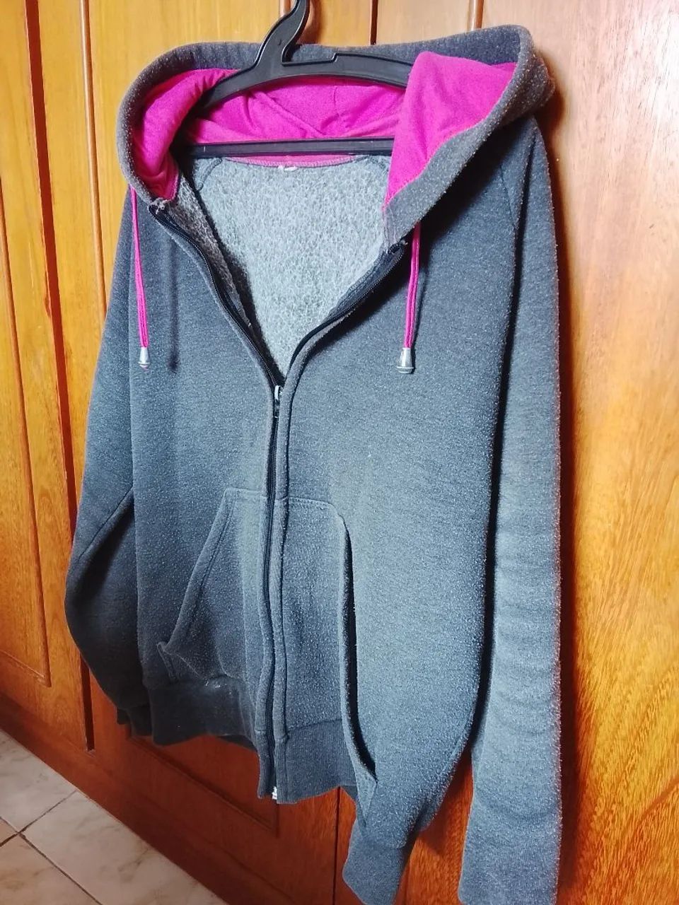 Blusa de frio cinza Tam M/G - Foto 4