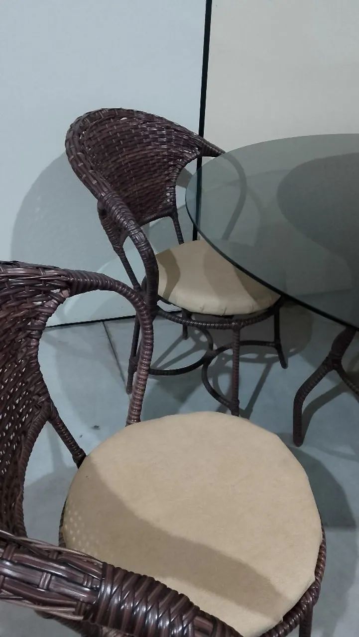 Mesa com 4 cadeiras lindas 1540 - Foto 5